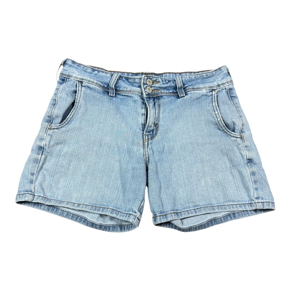 Levi's 545 Light Blue 5" Inseam Denim Jean Shorts Women's 6 (Fits 29")